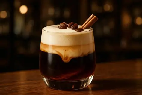 Espresso Martini auf einer Bar